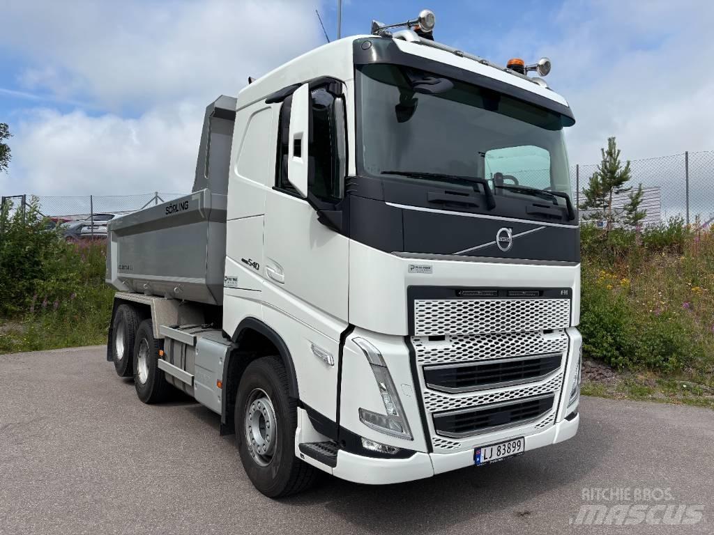 Volvo FH 540 Tipper trucks