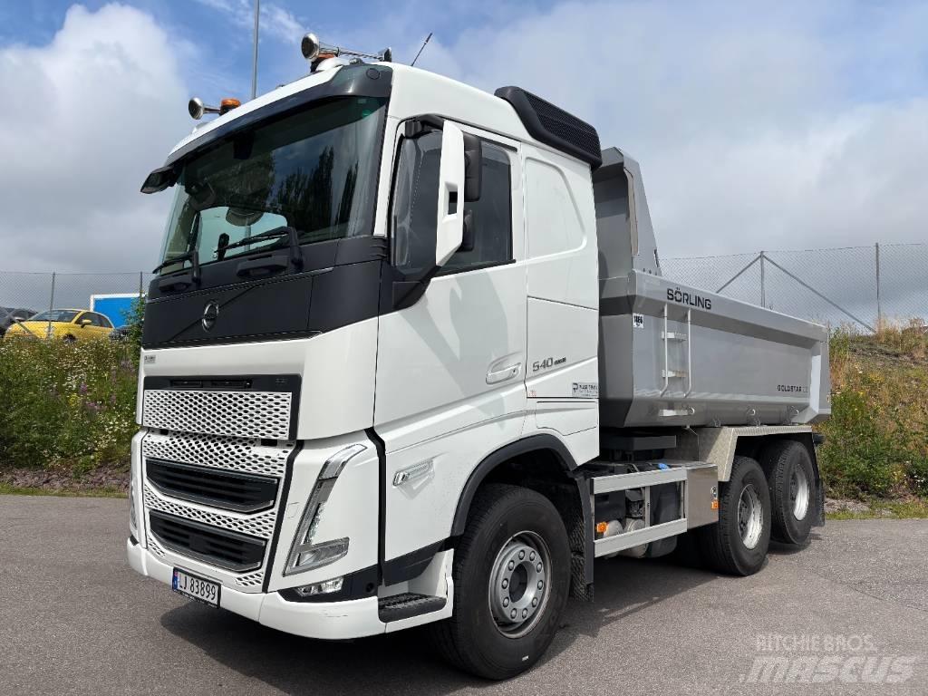 Volvo FH 540 Tipper trucks