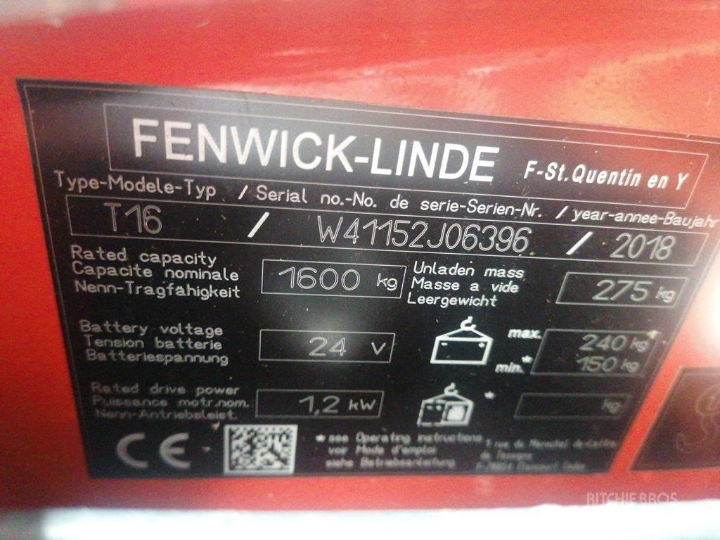 Linde T16 Low lifter