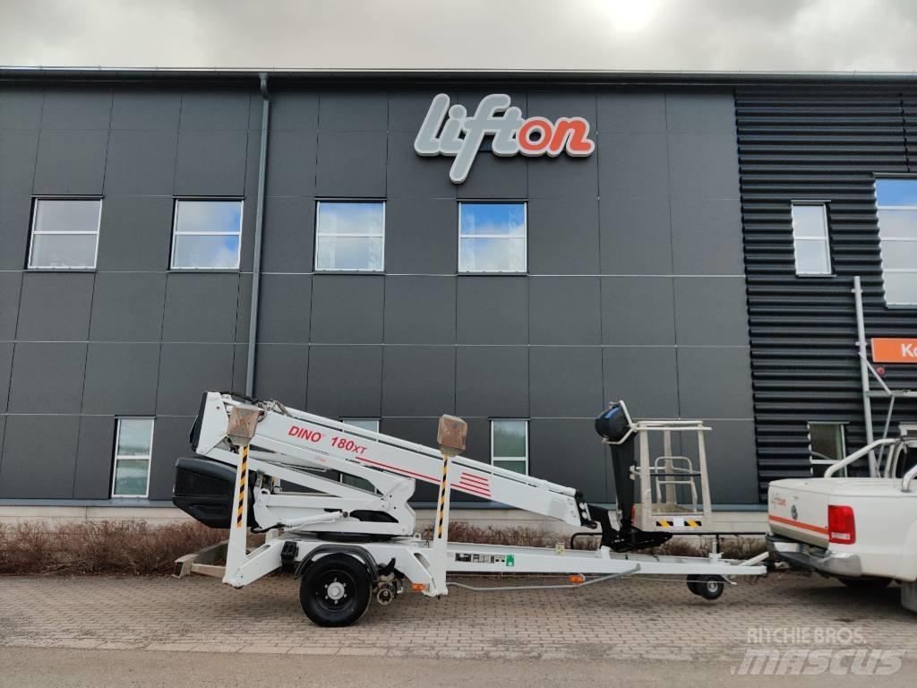 Dino 180 XT  Skylift Trailer mounted aerial platforms