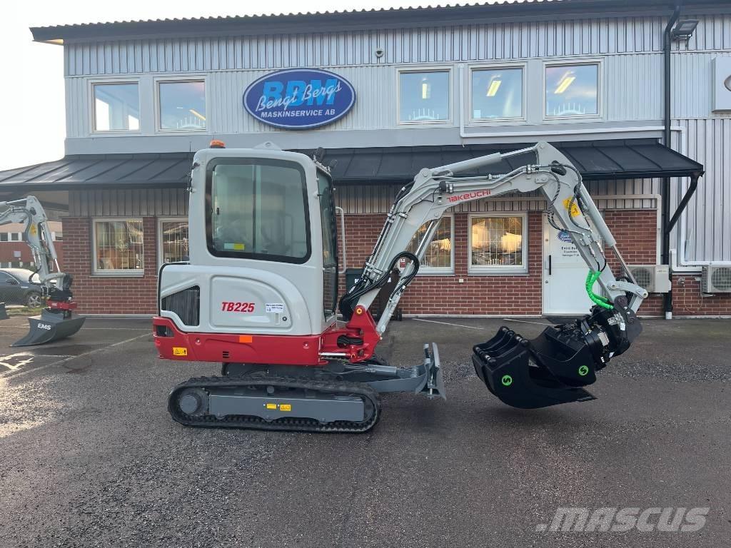 Takeuchi TB 225 Mini excavators < 7t (Mini diggers)