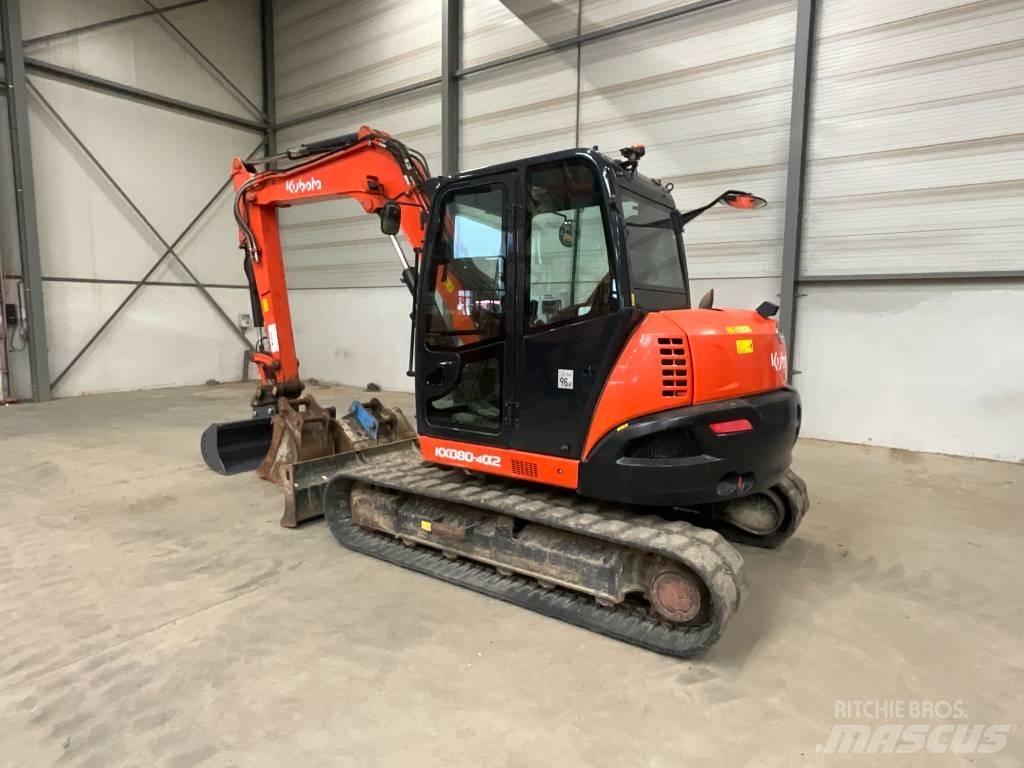 Kubota KX 080-4 A 2 Midi excavators  7t - 12t