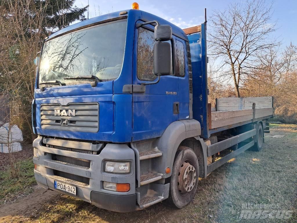 MAN 18.360 FLLC Flatbed / Dropside trucks