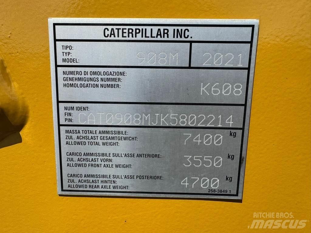 CAT 908M CE + EPA Wheel loaders