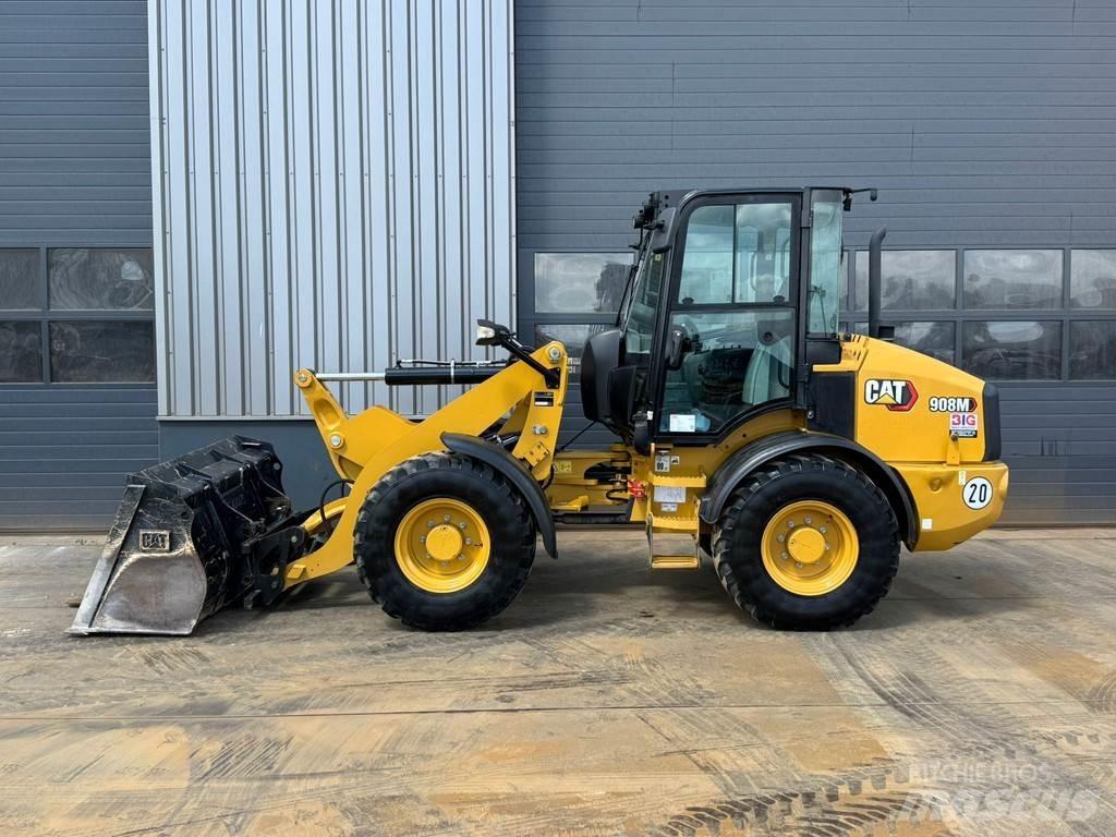 CAT 908M CE + EPA Wheel loaders