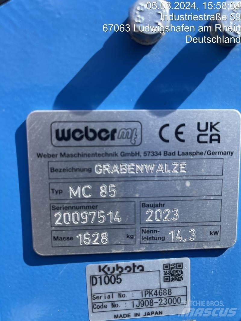Weber MC85 Road Rollers