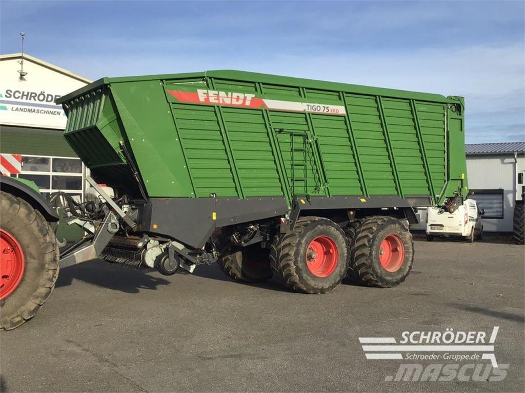 Fendt TIGO 75 XR Self loading trailers