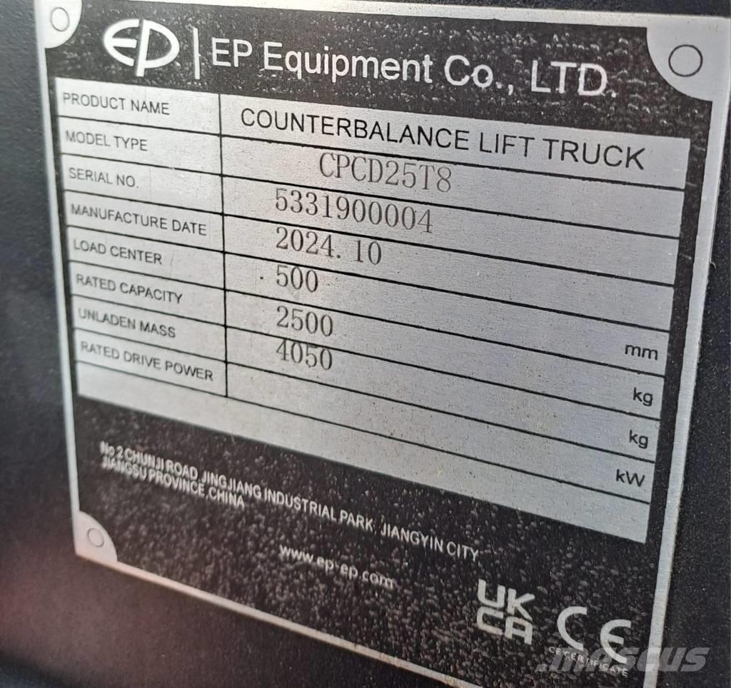 EP CPCD 25 T8 Material Handling - Others