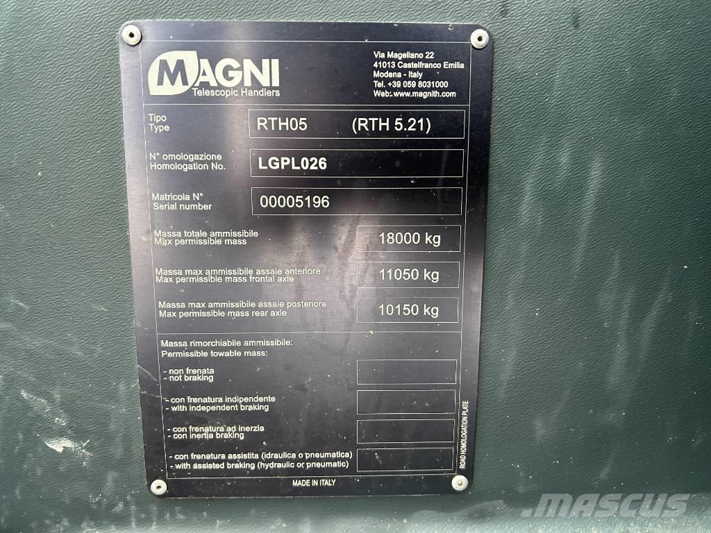 Magni RTH 5.21 Telescopic handlers