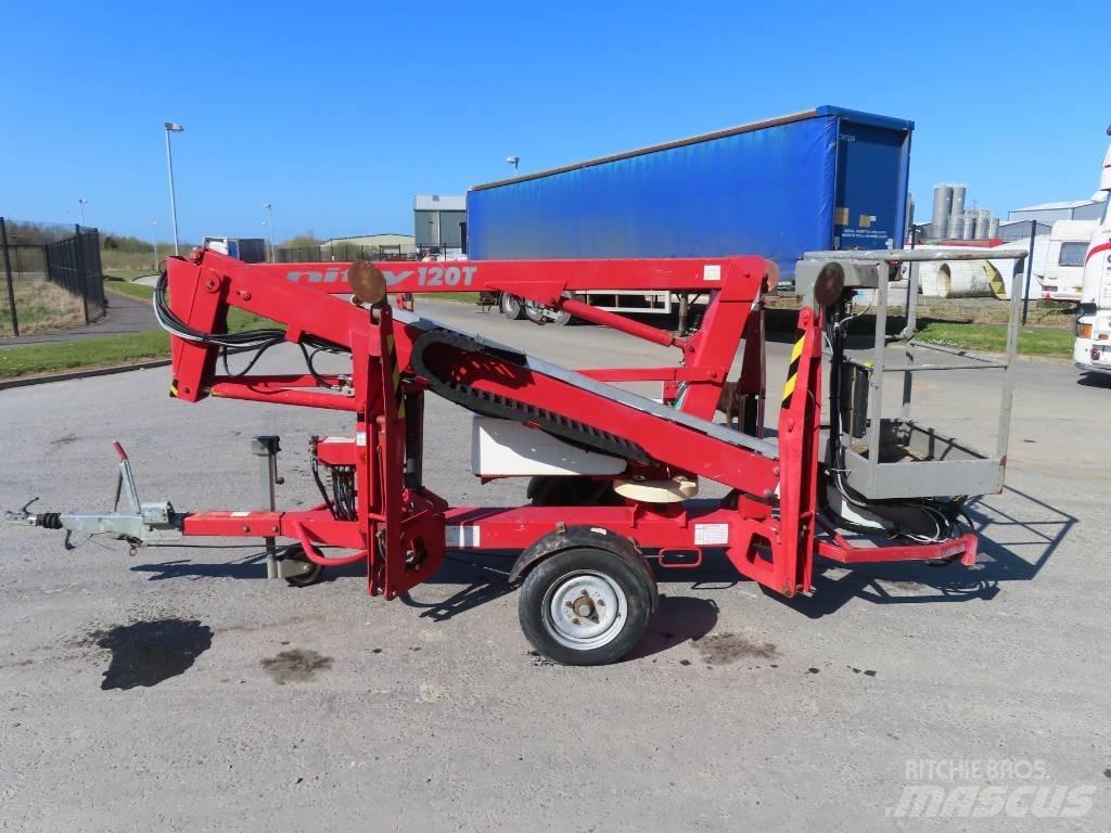 Niftylift 120 T Trailer mounted aerial platforms