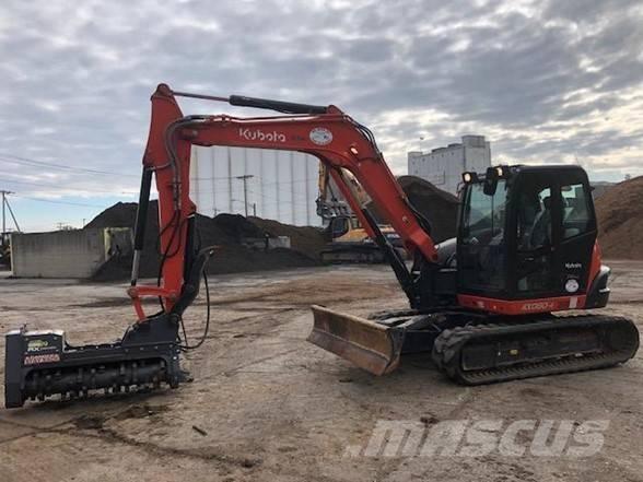 Kubota KX 080-4S2 Crawler excavators