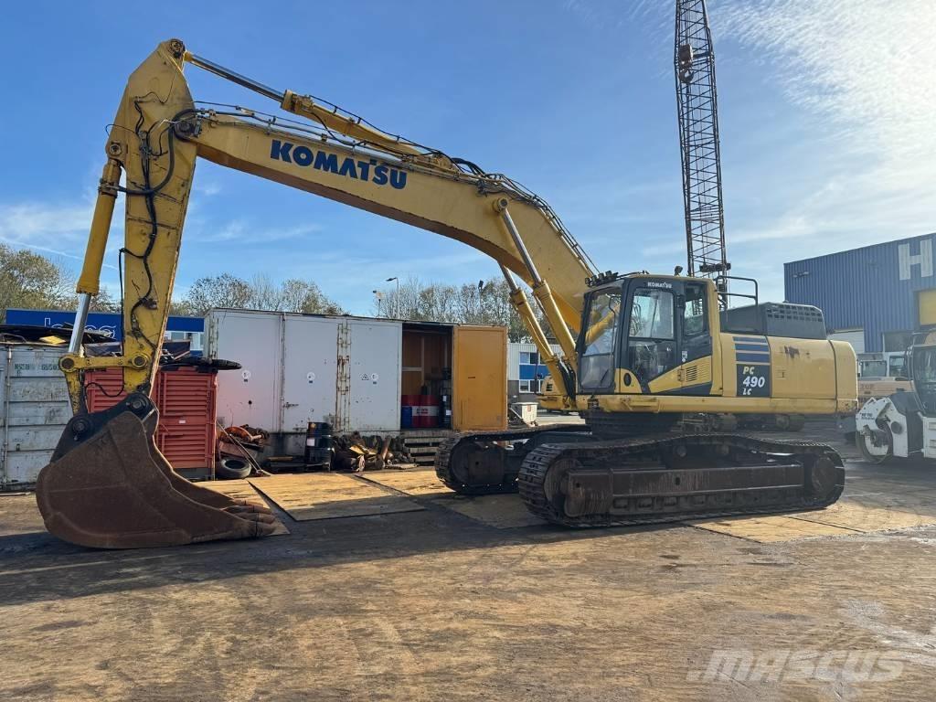 Komatsu PC 490 LC-10 Crawler excavators