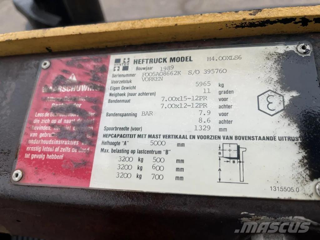 Hyster H4 * 00XLS6 Diesel trucks