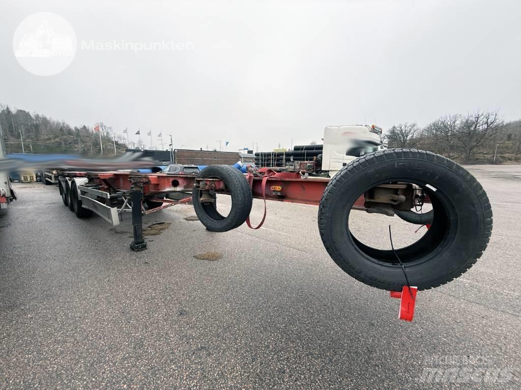 Fliegl SDS 400 Containerframe semi-trailers