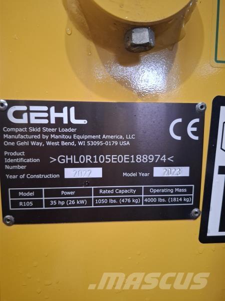 Gehl GHEL R105 Skid steer loaders