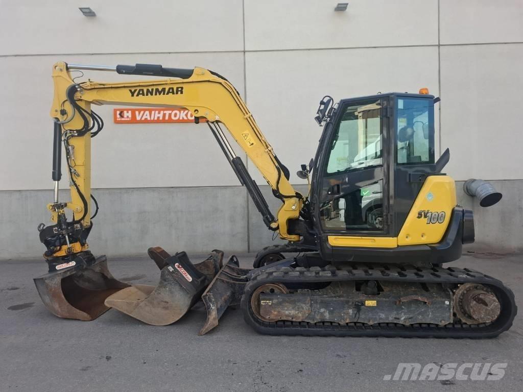 Yanmar SV 100-2A Midi excavators  7t - 12t