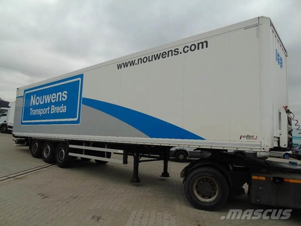 Krone 3xAXLE SAF Box body semi-trailers