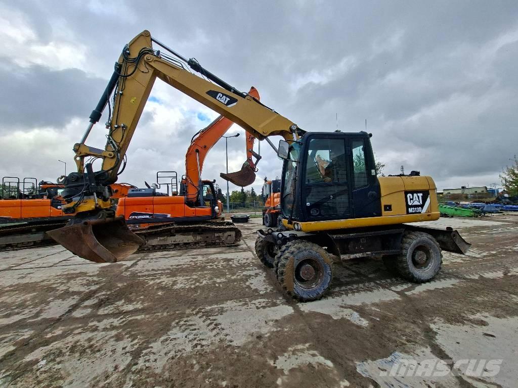 CAT M313D Wheeled excavators