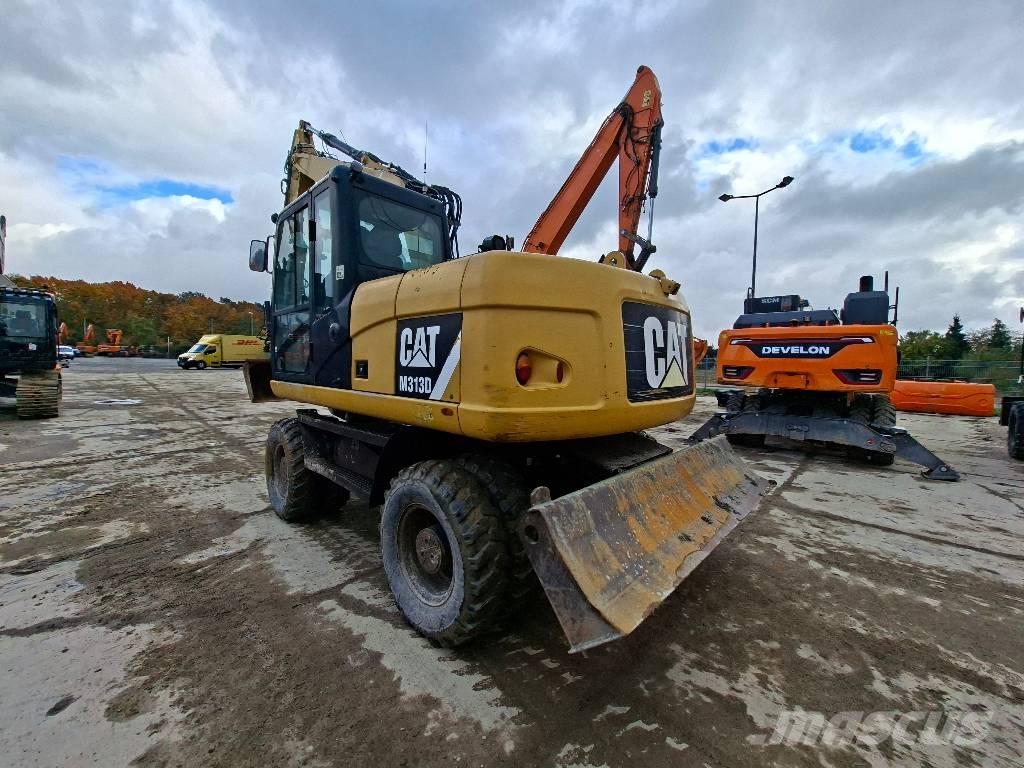 CAT M313D Wheeled excavators