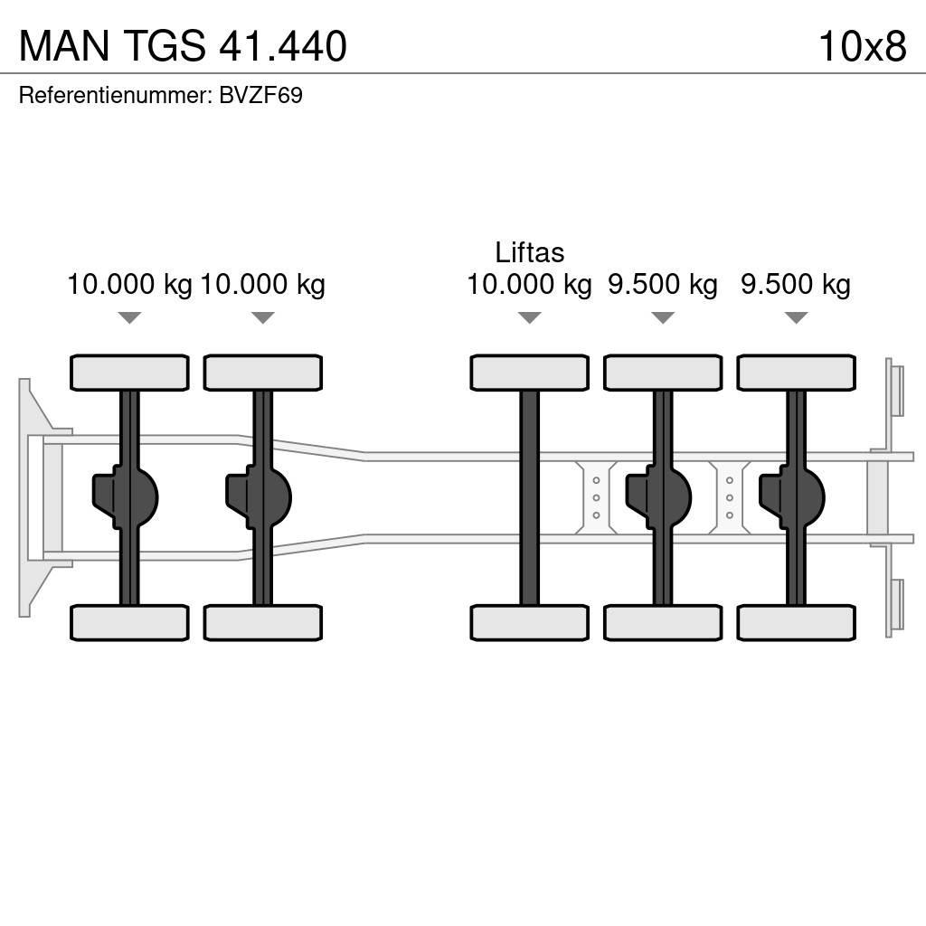 MAN TGS 41.440 Tipper trucks