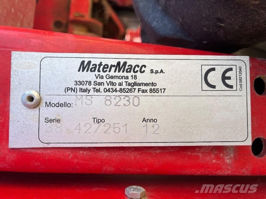 MaterMacc MS 8230 Precision sowing machines