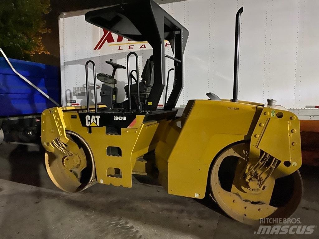 CAT CB 434 D Twin drum rollers