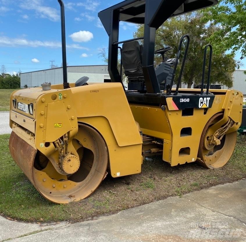CAT CB 434 D Twin drum rollers