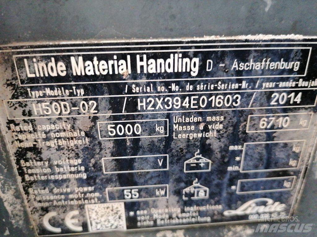 Linde H50D-02 Diesel trucks