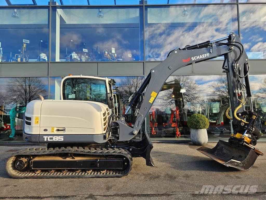 schaeff terex tc85 Midi excavators  7t - 12t