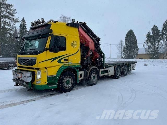 Volvo FM 13 8*4 Crane trucks