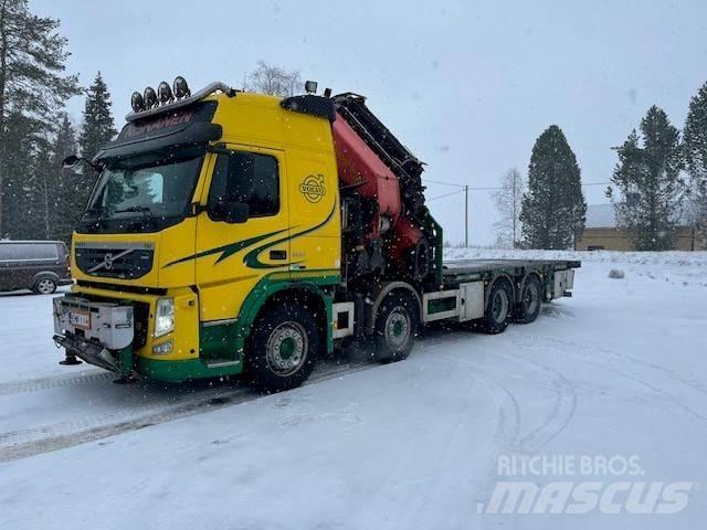Volvo FM 13 8*4 Crane trucks