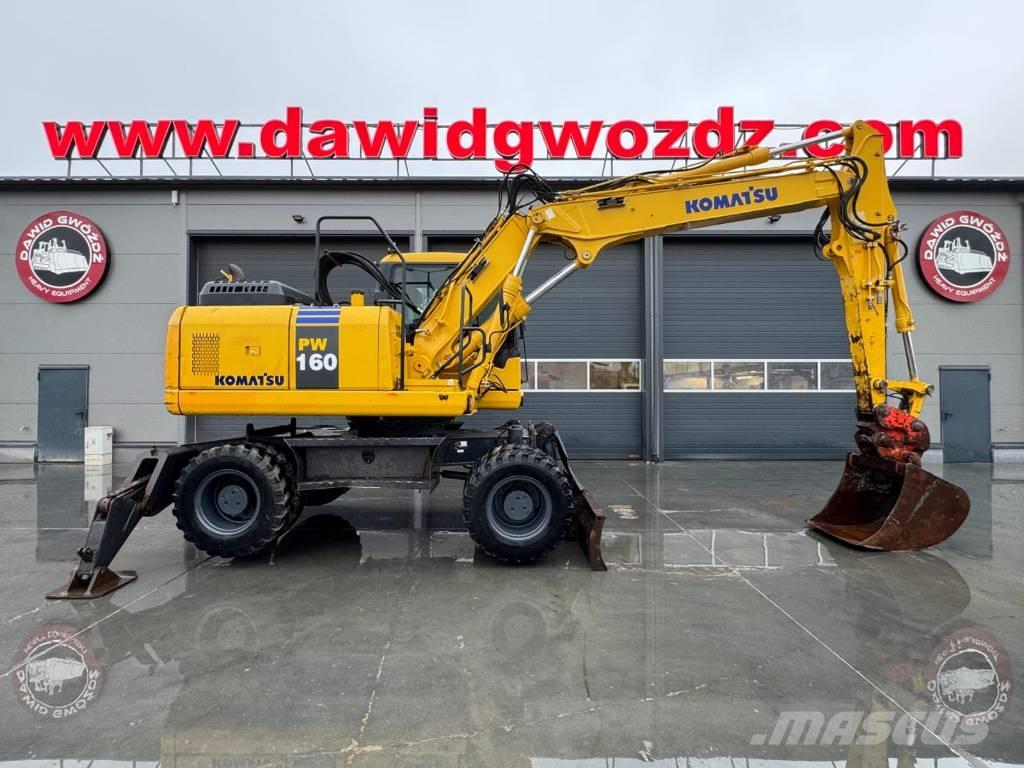 Komatsu PW 160-7E0 Wheeled excavators