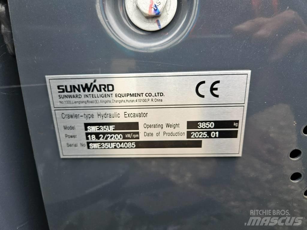 Sunward SWE 35 UF Mini excavators < 7t (Mini diggers)