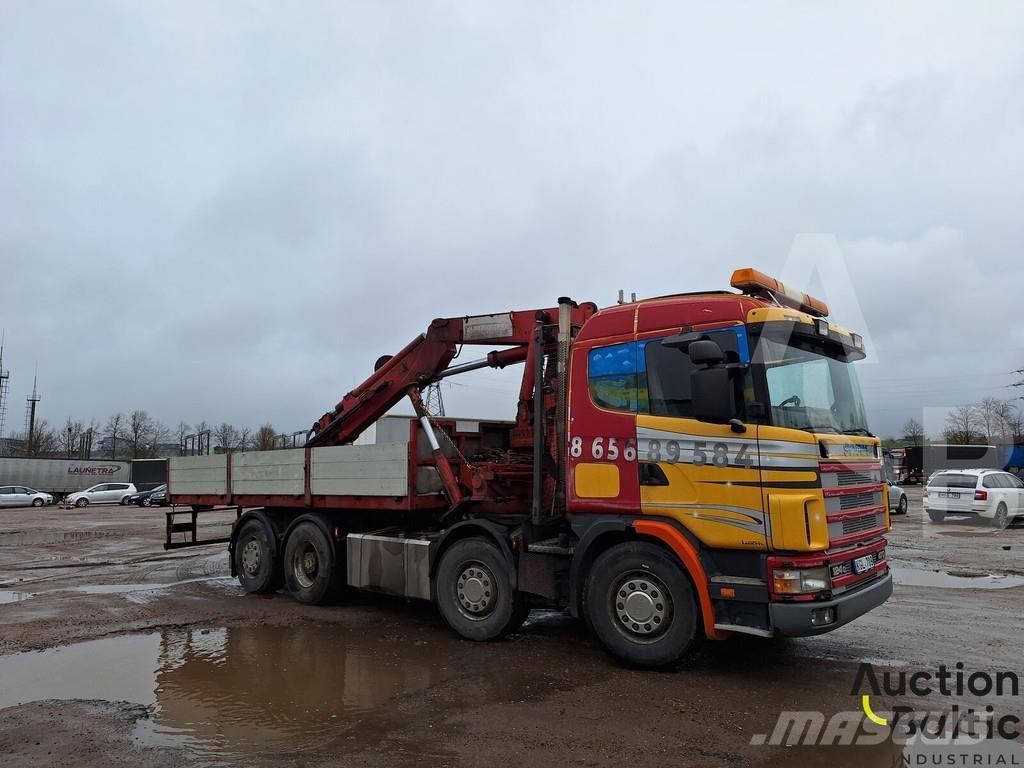 Scania R 124 GB Tipper trucks