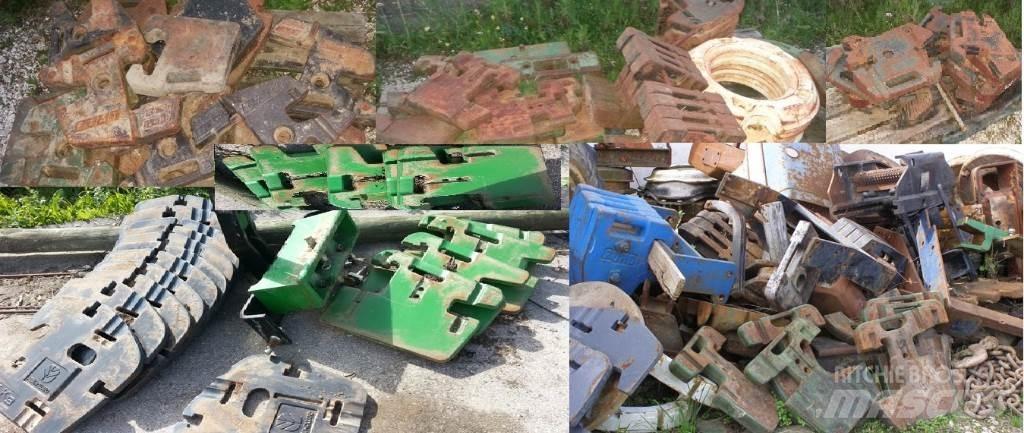  Pesos diversos tipos Other tractor accessories