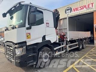 Renault C 460 Curtainsider trucks