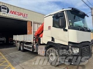 Renault C 460 Curtainsider trucks