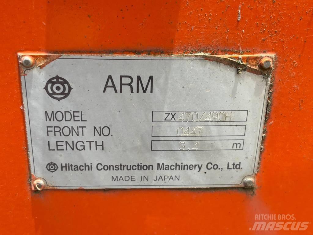 Hitachi Lepelsteel Booms and arms