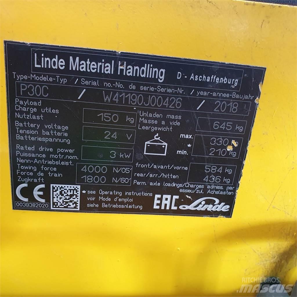 Linde P30C Towing trucks