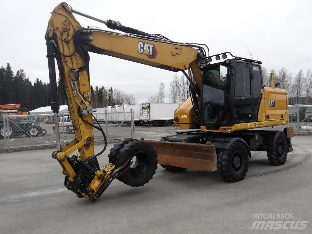 CAT M 318 Wheeled excavators