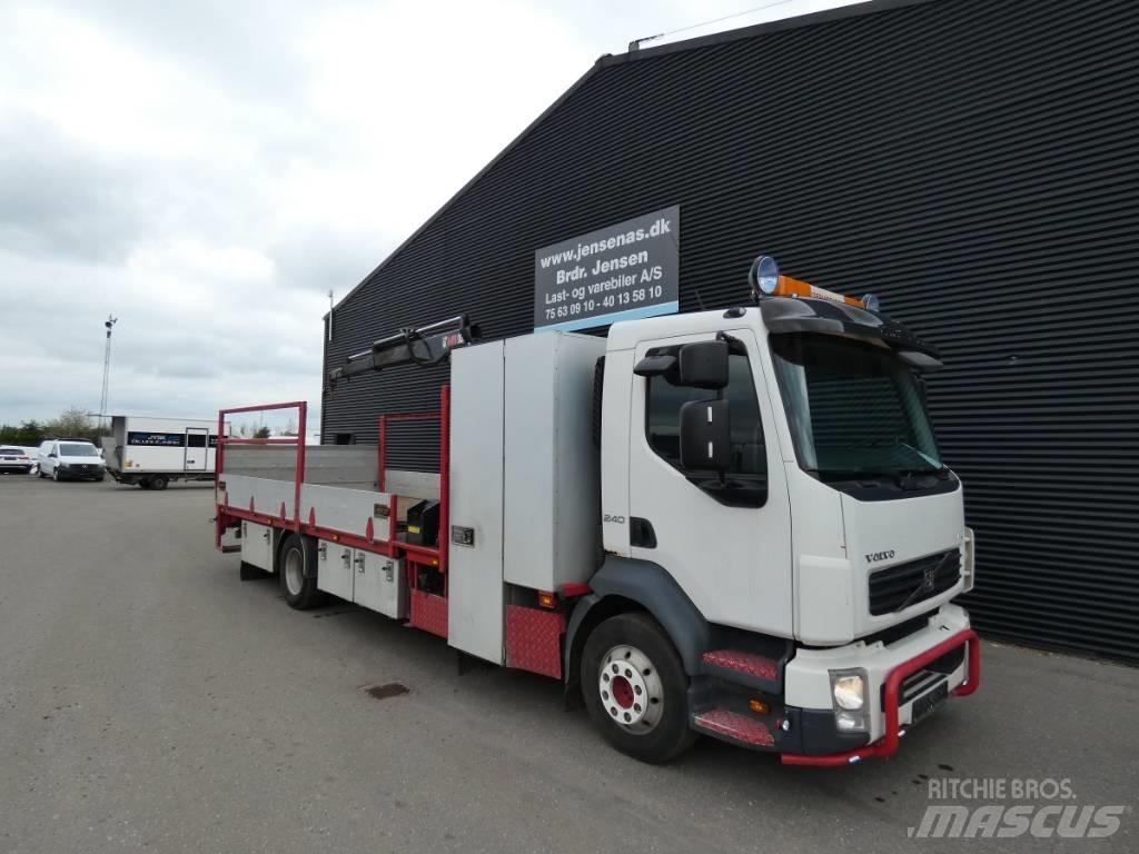 Volvo FL 240 Crane trucks