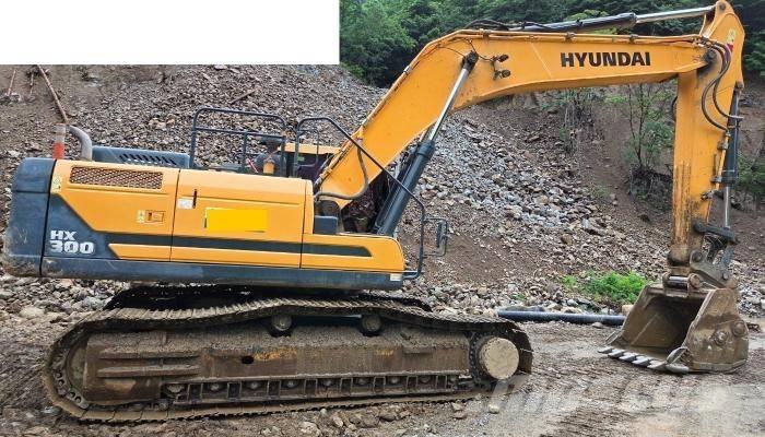 Hyundai HX 300 Crawler excavators