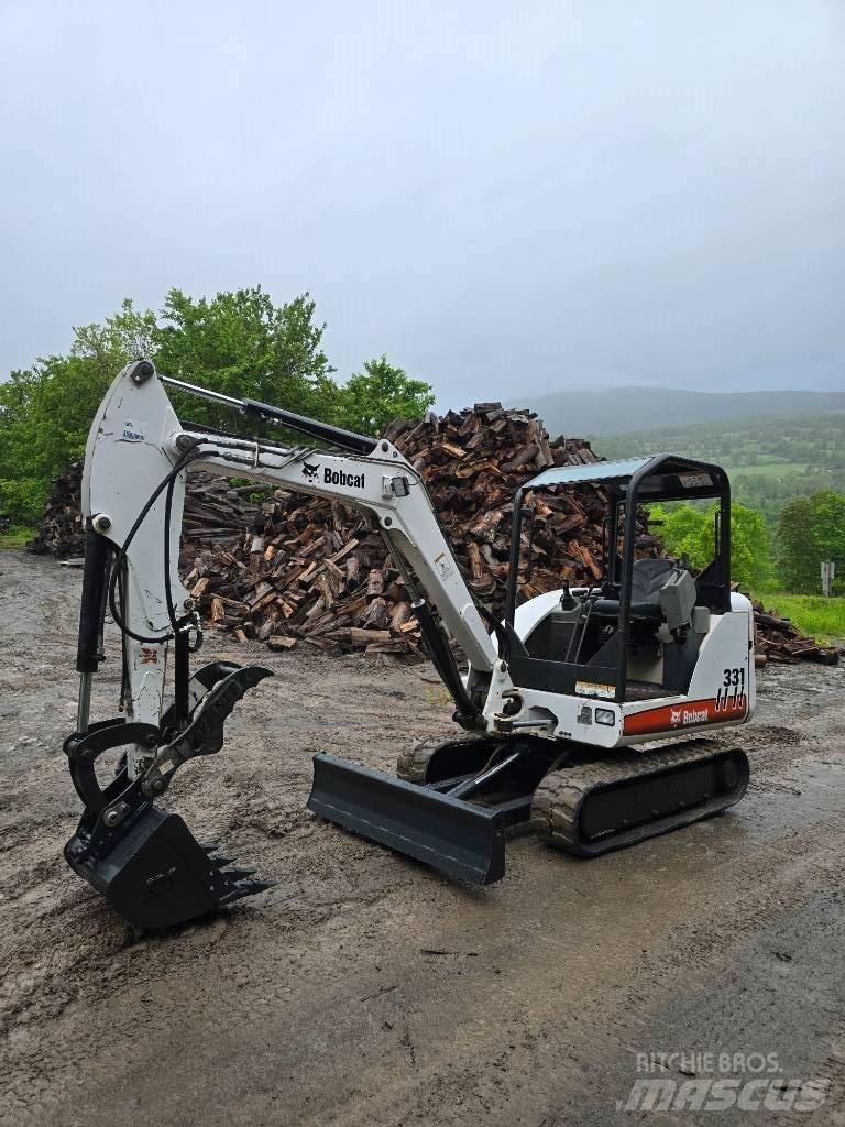 Bobcat 331G Mini excavators < 7t (Mini diggers)
