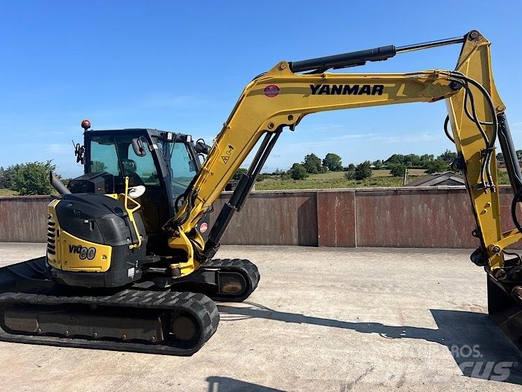 Yanmar Vio80-1a Midi excavators  7t - 12t