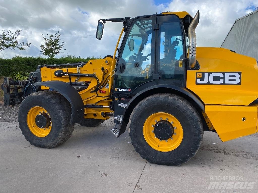 JCB Tm420s Telehandlers for agriculture