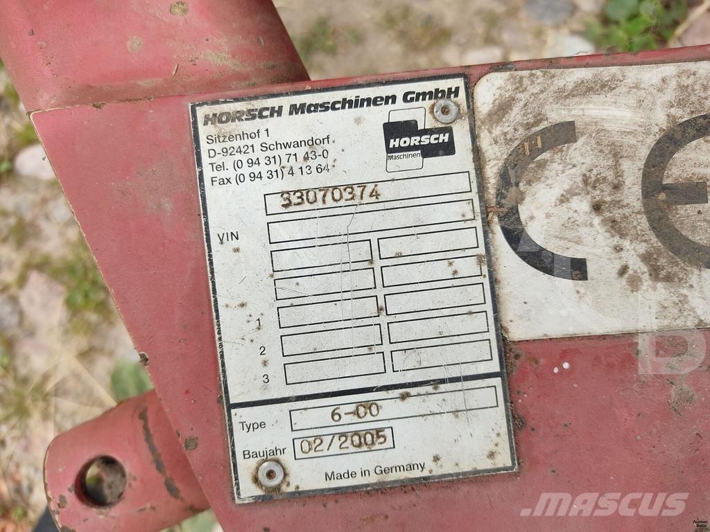 Horsch 6-CO Combination drills