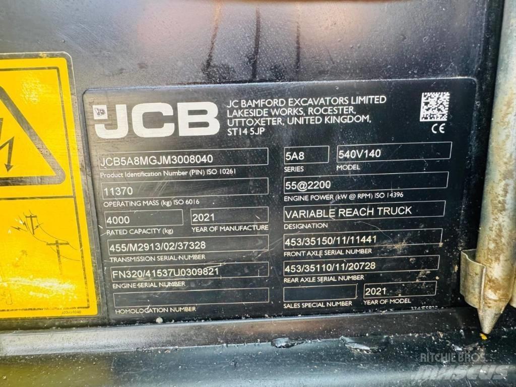 JCB 540-140 Telescopic handlers