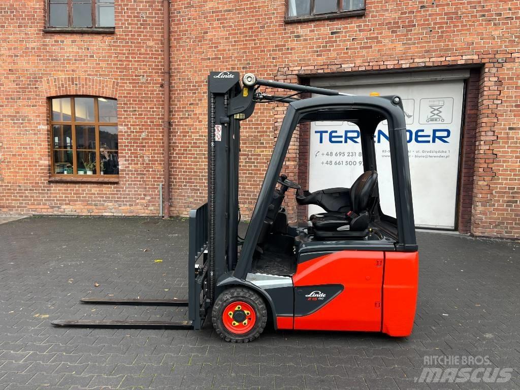 Linde E 15 Electric forklift trucks