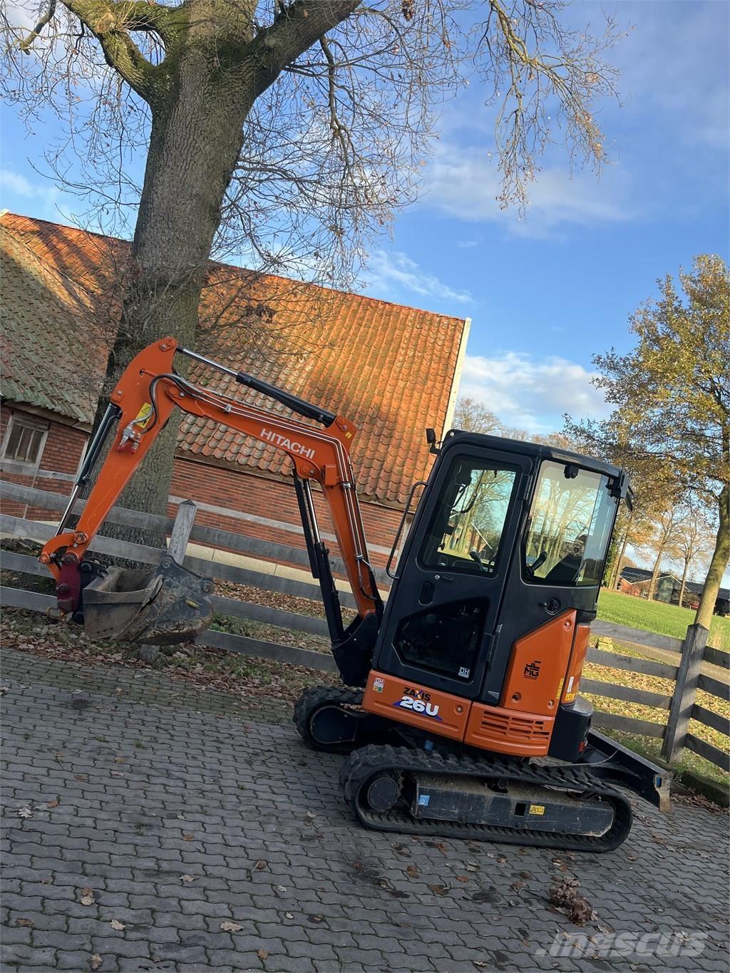 Hitachi ZX 26 U-6 CR Mini excavators < 7t (Mini diggers)