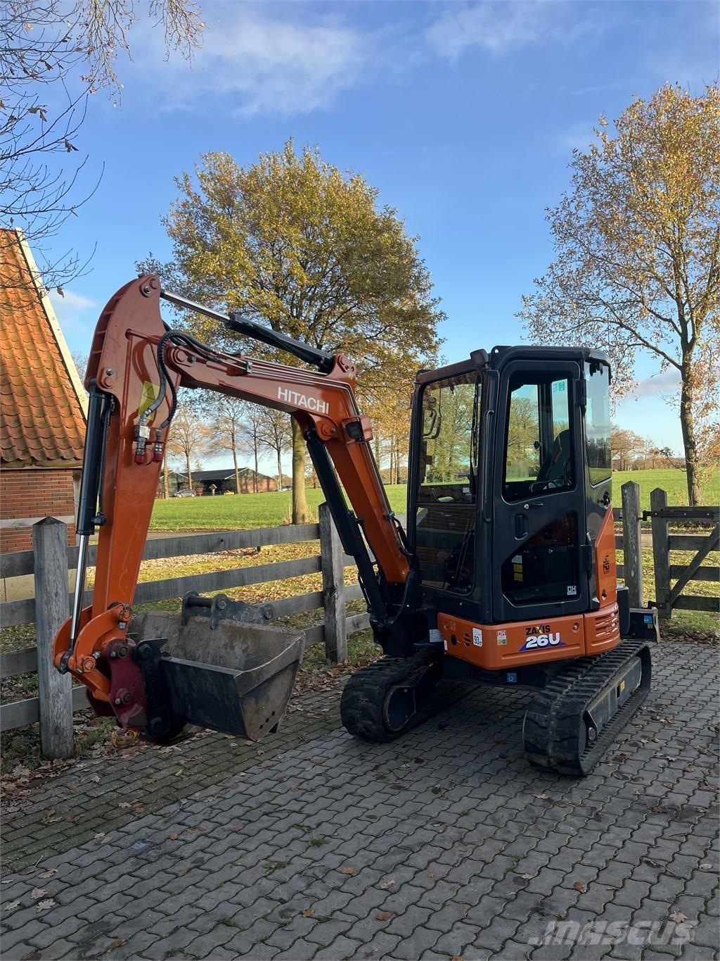 Hitachi ZX 26 U-6 CR Mini excavators < 7t (Mini diggers)